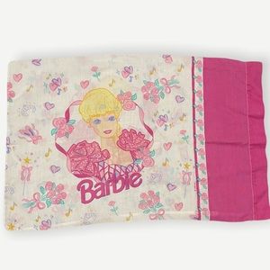 Vintage Barbie Pillowcase 90s